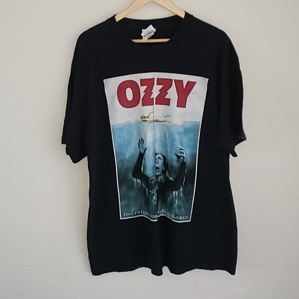 Ozzy Osbourne Ozzfest 2002 Jaws Tee